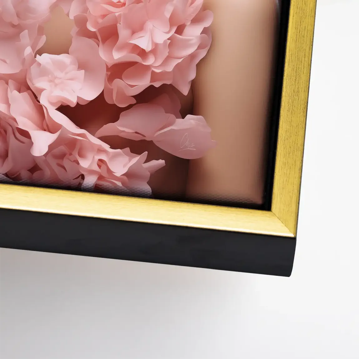 Rose Couture Leinwand Bild