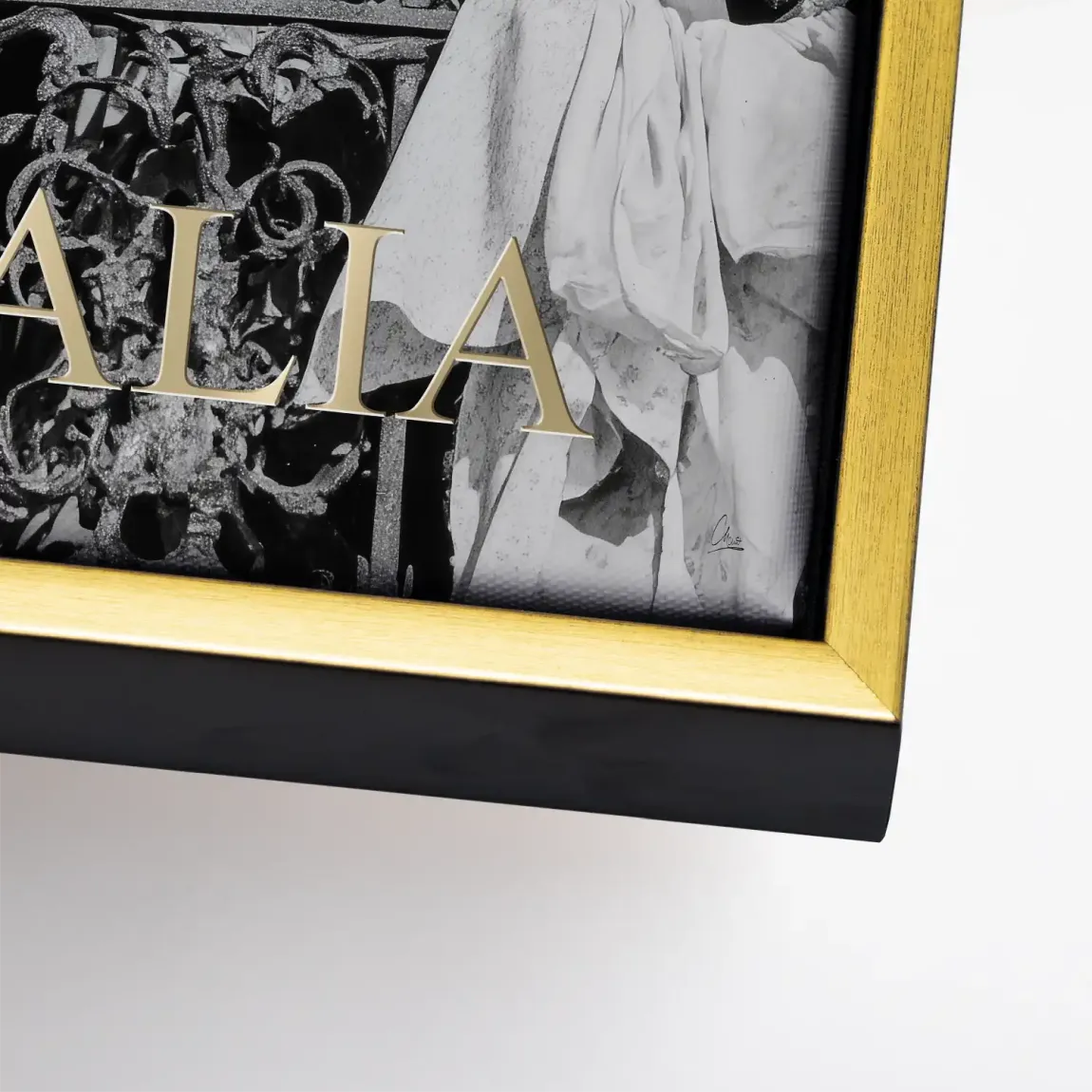 Bella Donna Noir Leinwand Bild