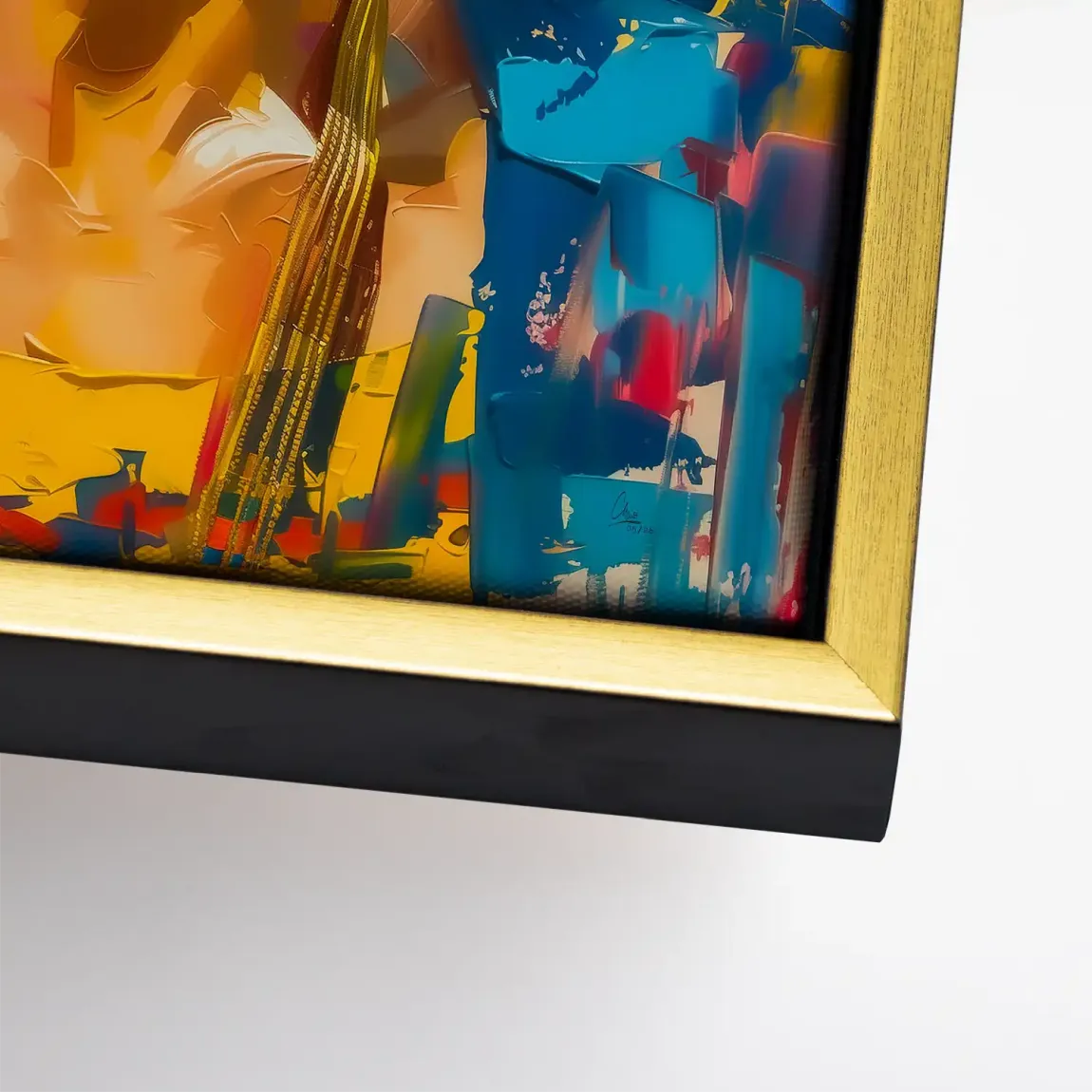 Frida buntes Leben Leinwand Bild