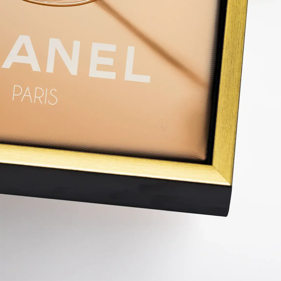 Chanel Glam Cocktail Leinwand Bild