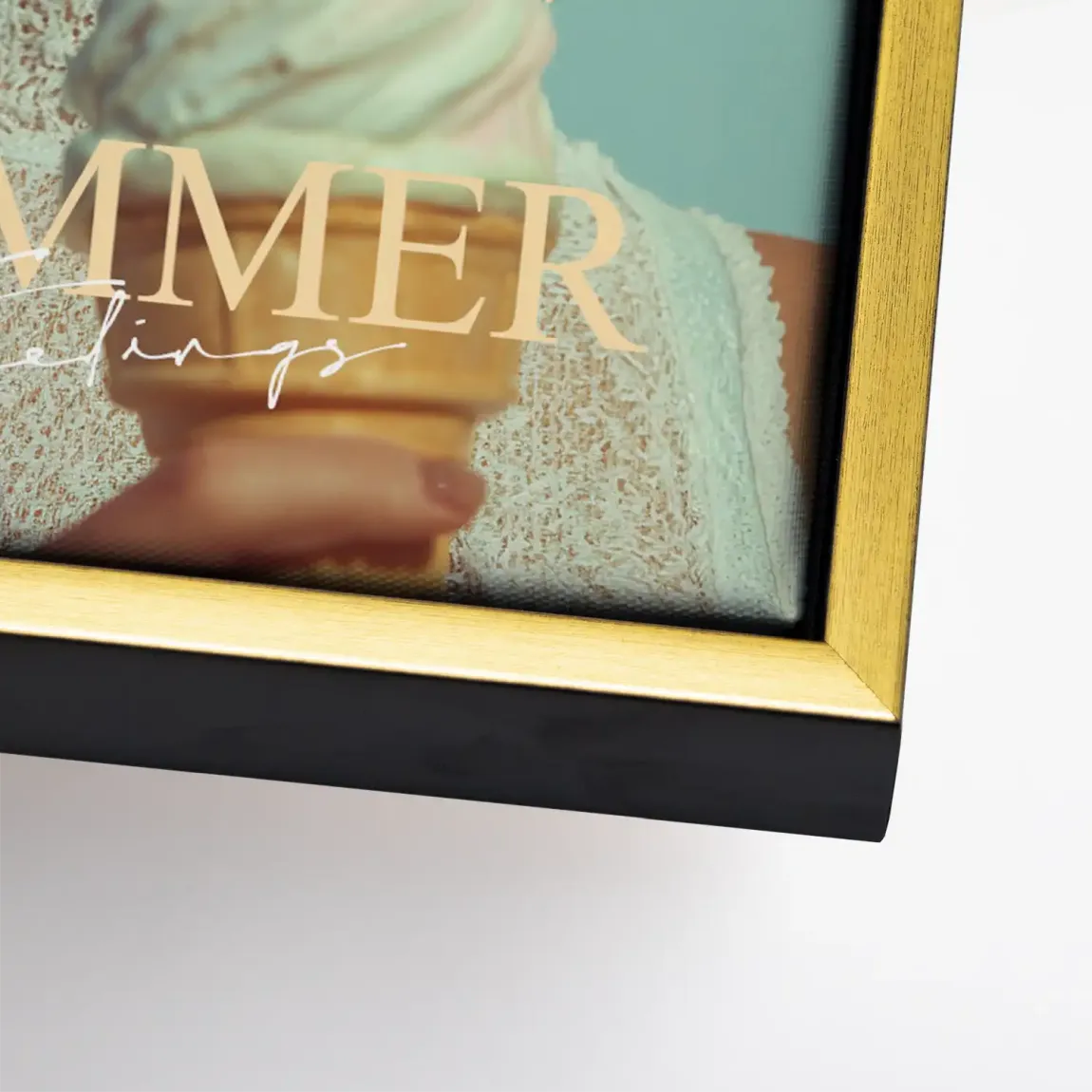 Summerfeeling Leinwand Bild