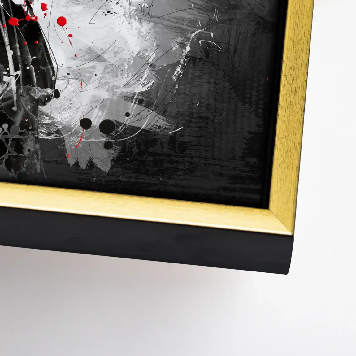 Jazzman Noir Symphony Leinwand Bild