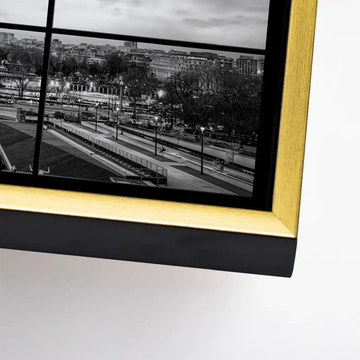 Paris Noir Leinwand Bild