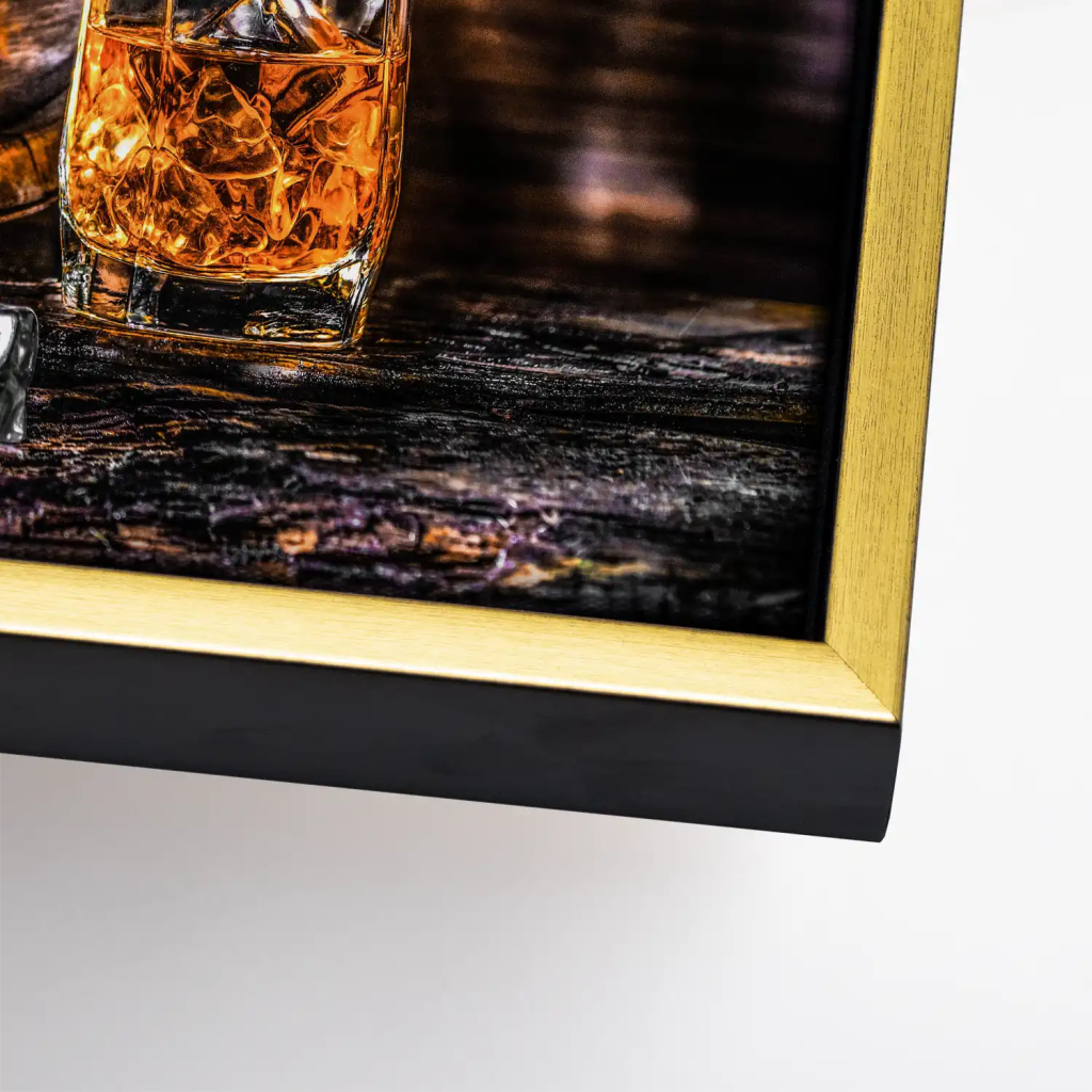 Whisky Fass Leinwand Bild INGALERIE