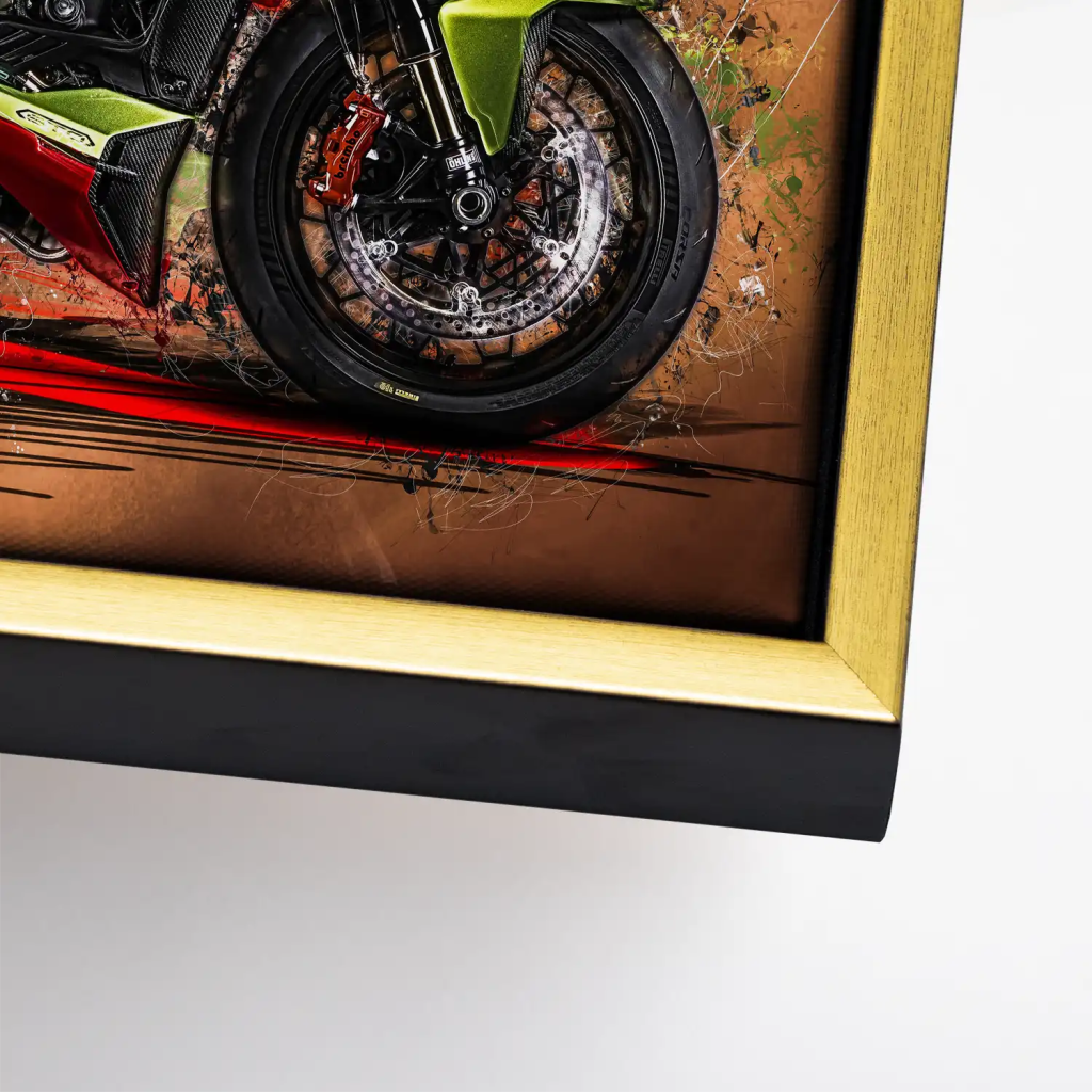 Ducati Streetfighter Lambo Leinwand Bild INGALERIE