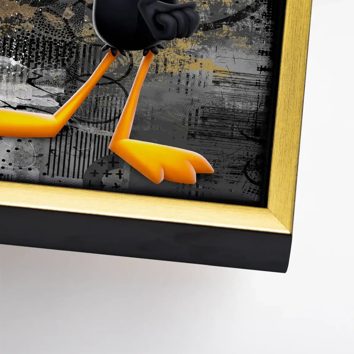 Tweety Duffy Champagner Leinwand Bild