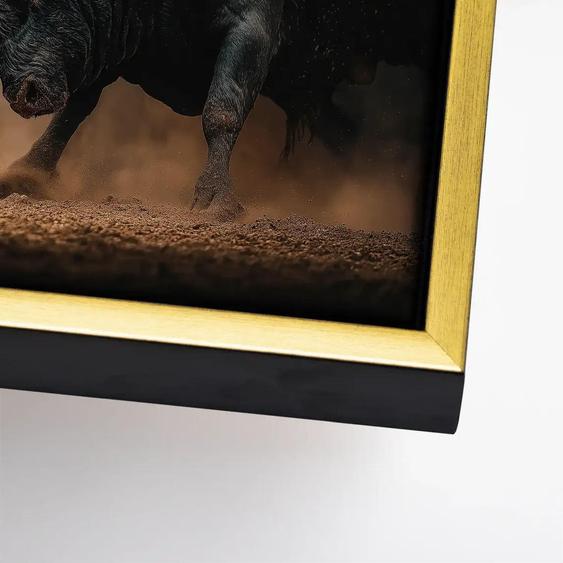 Bulls of Valor Leinwand Bild