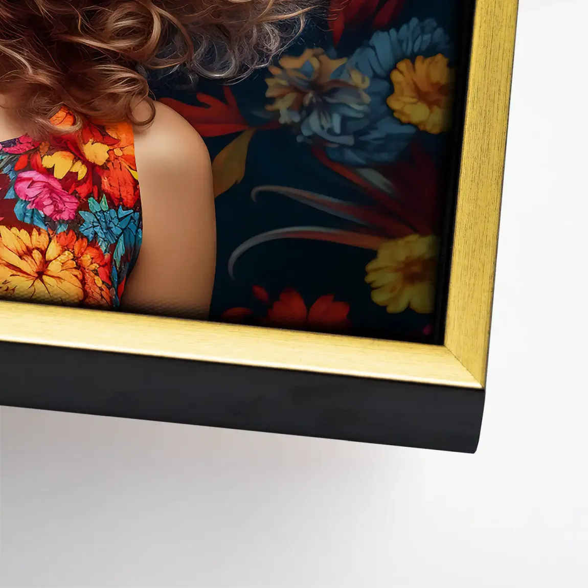 Boho Flower Soul Leinwand Bild