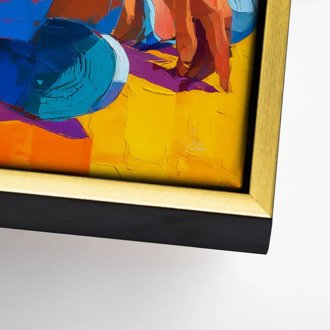 Feel the Sound Leinwand Bild