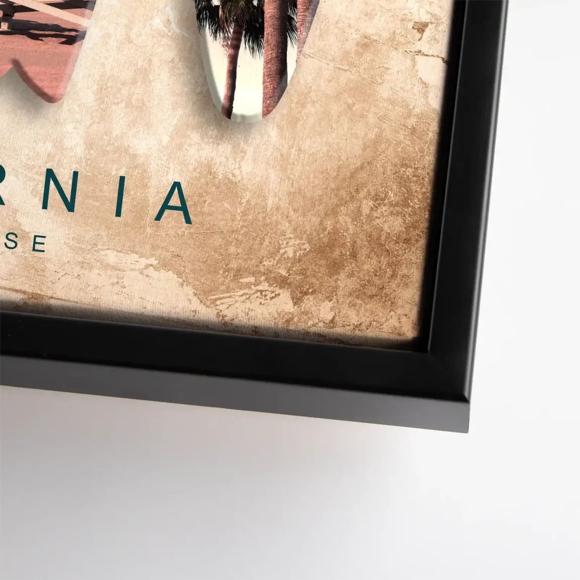 California Coast Art Leinwand Bild