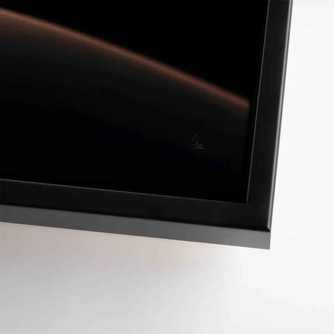 Noir Dune Leinwand Bild