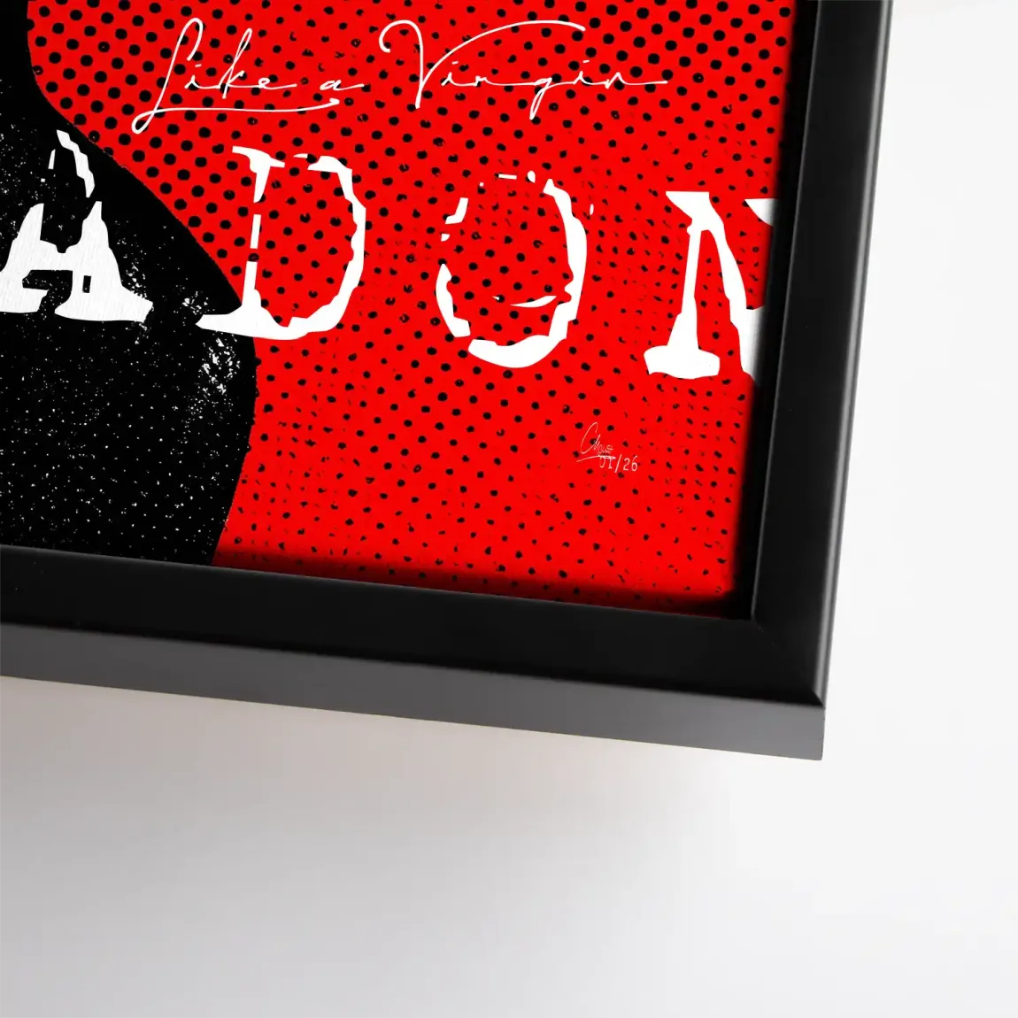 Rebel Madonna Leinwand Bild