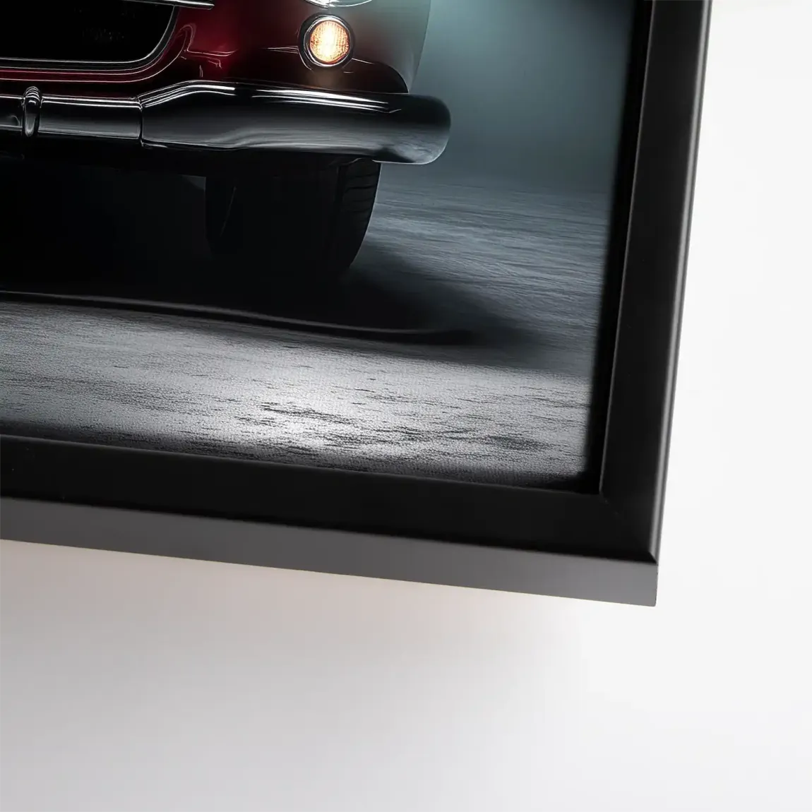 Red Legend Mercedes 300SL Leinwand Bild