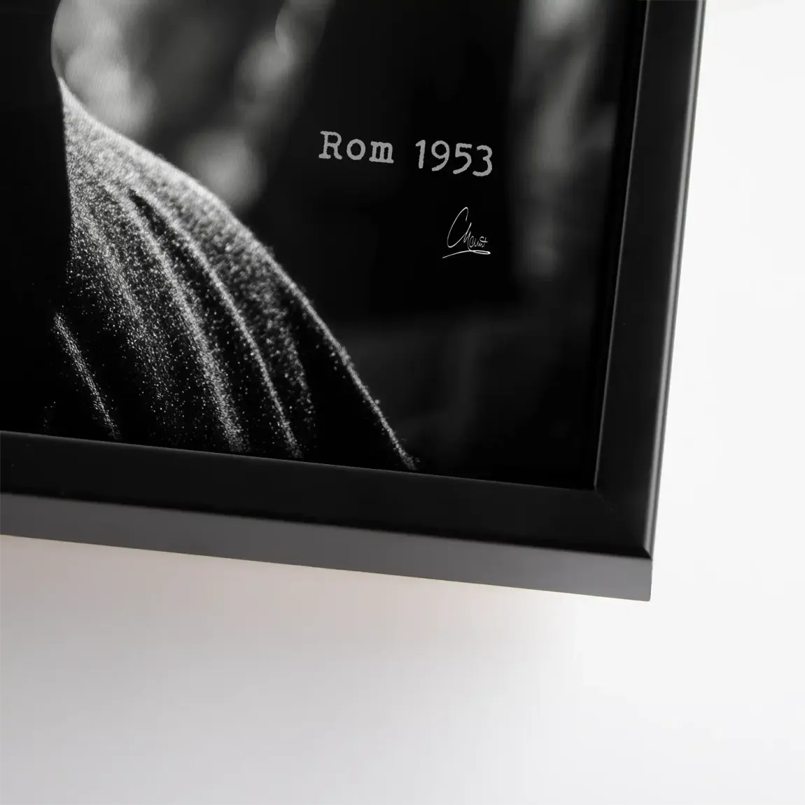 Audrey Hepburn Roma Leinwand Bild