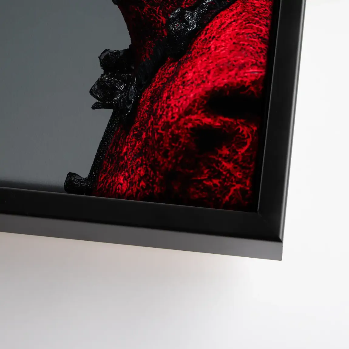 Leopardin Diva Leinwand Bild