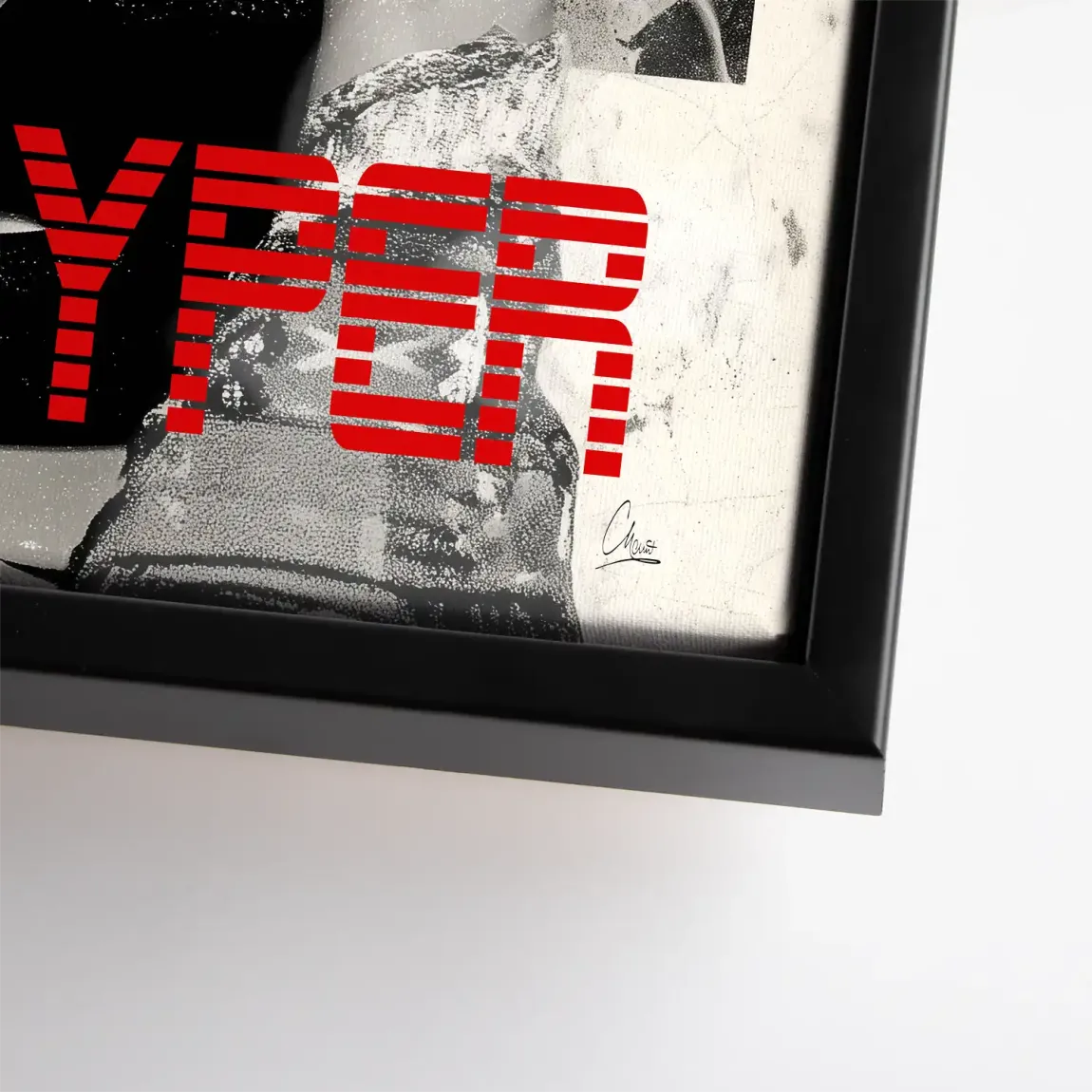 Hyper Hyper Leinwand Bild