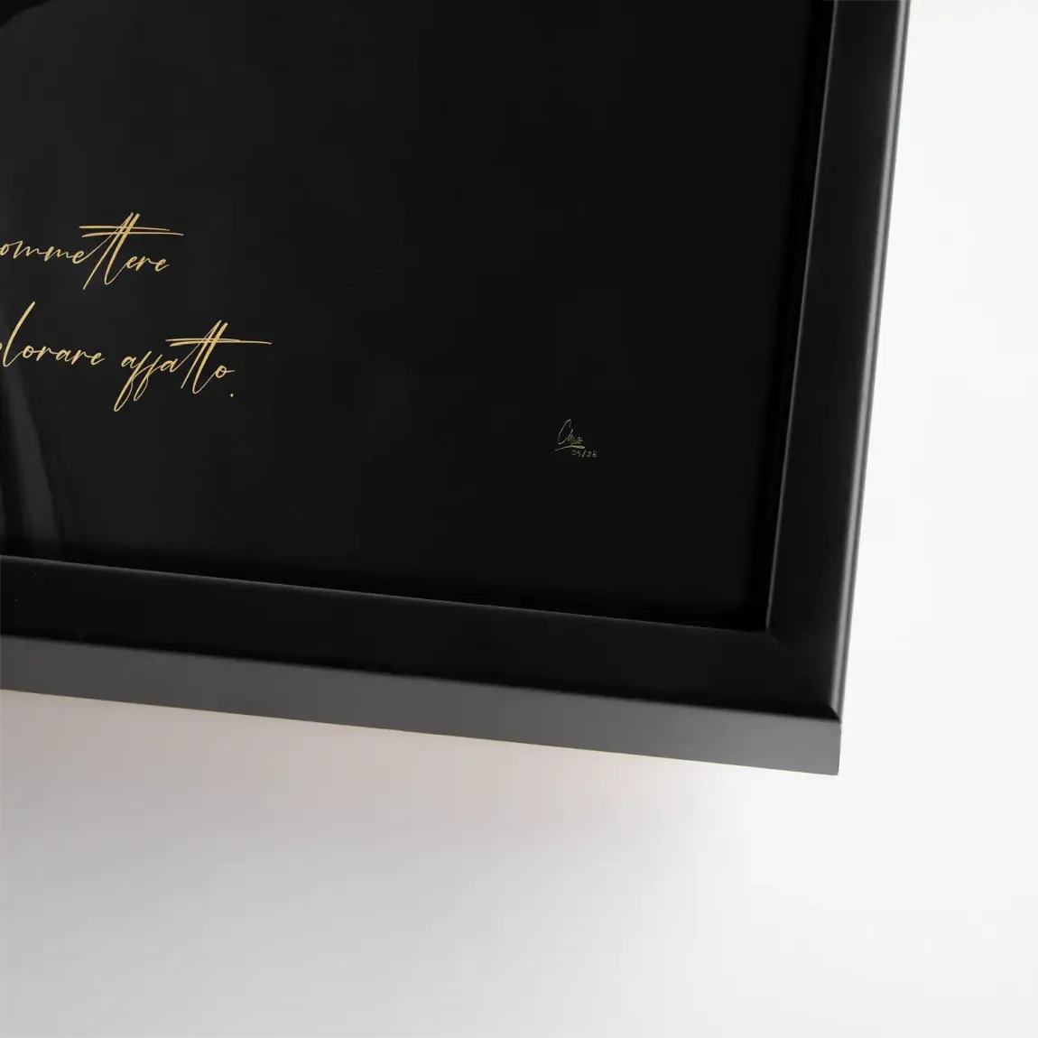 Sophia Zitat Leinwand Bild