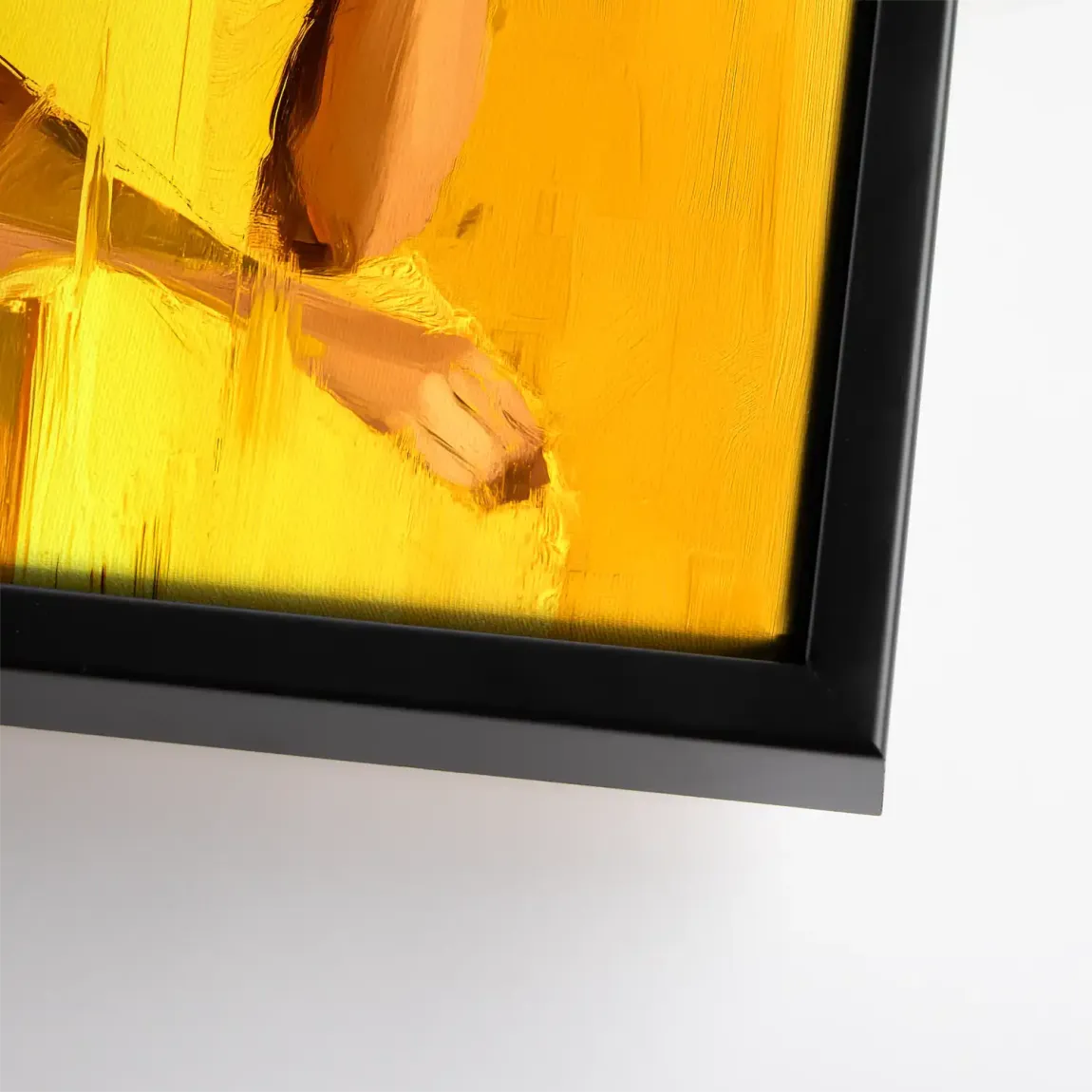 Amber Velvet Elegance Leinwand Bild INGALERIE