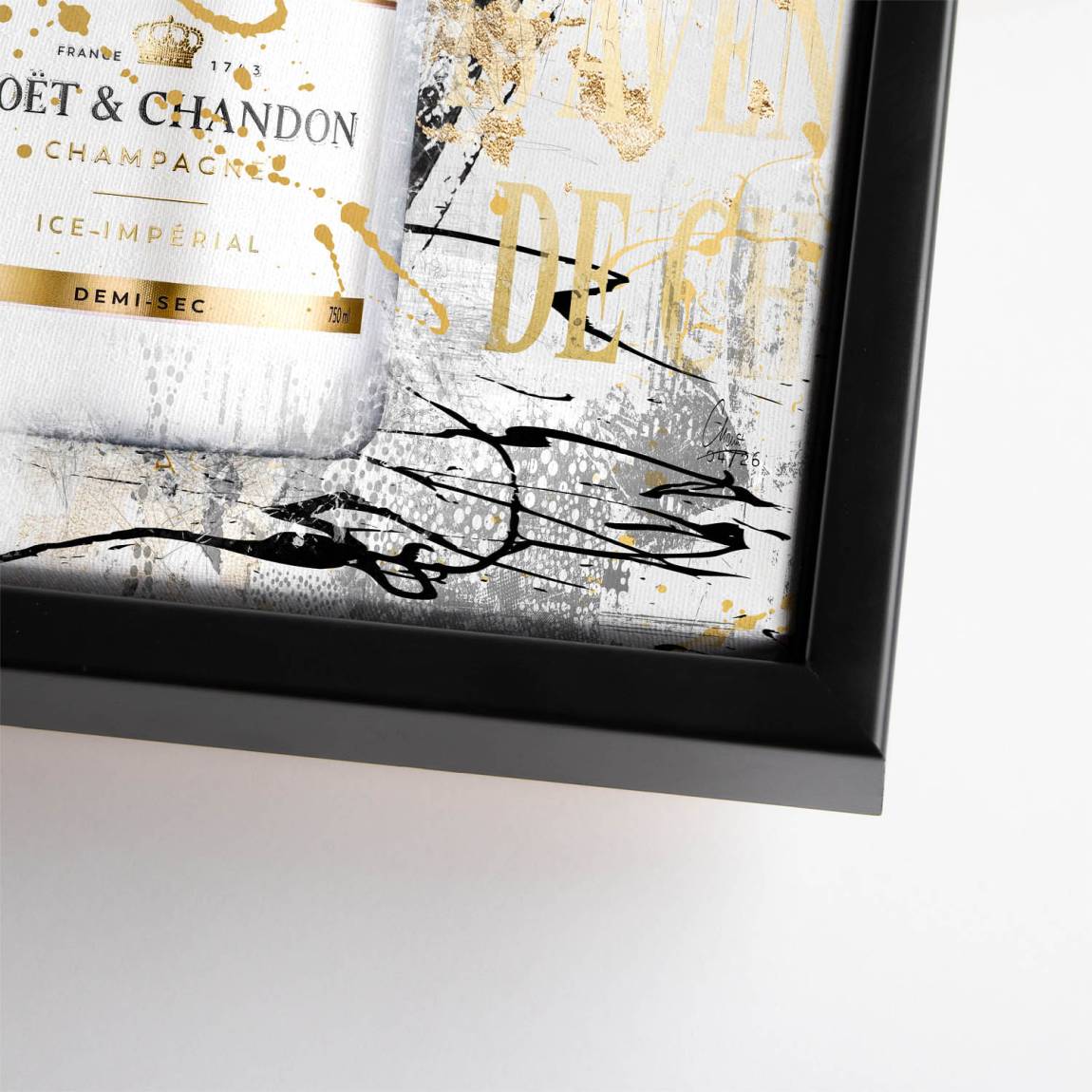 Champagner Prestige Leinwand Bild