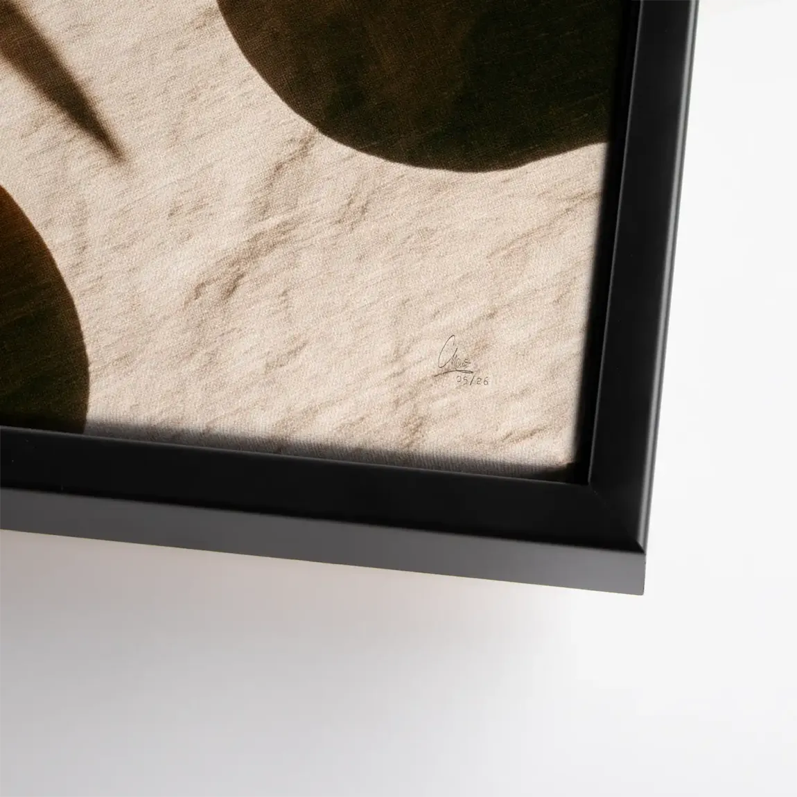 Goldene Zitronen Leinwand Bild