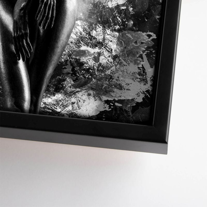 Black Angel Abstrakt Leinwand Bild INGALERIE