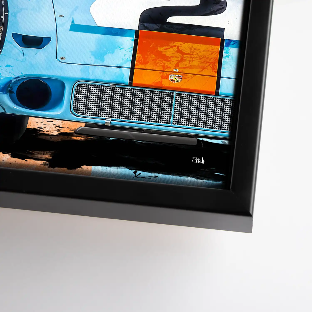 Steve Porsche 917 Leinwand Bild INGALERIE