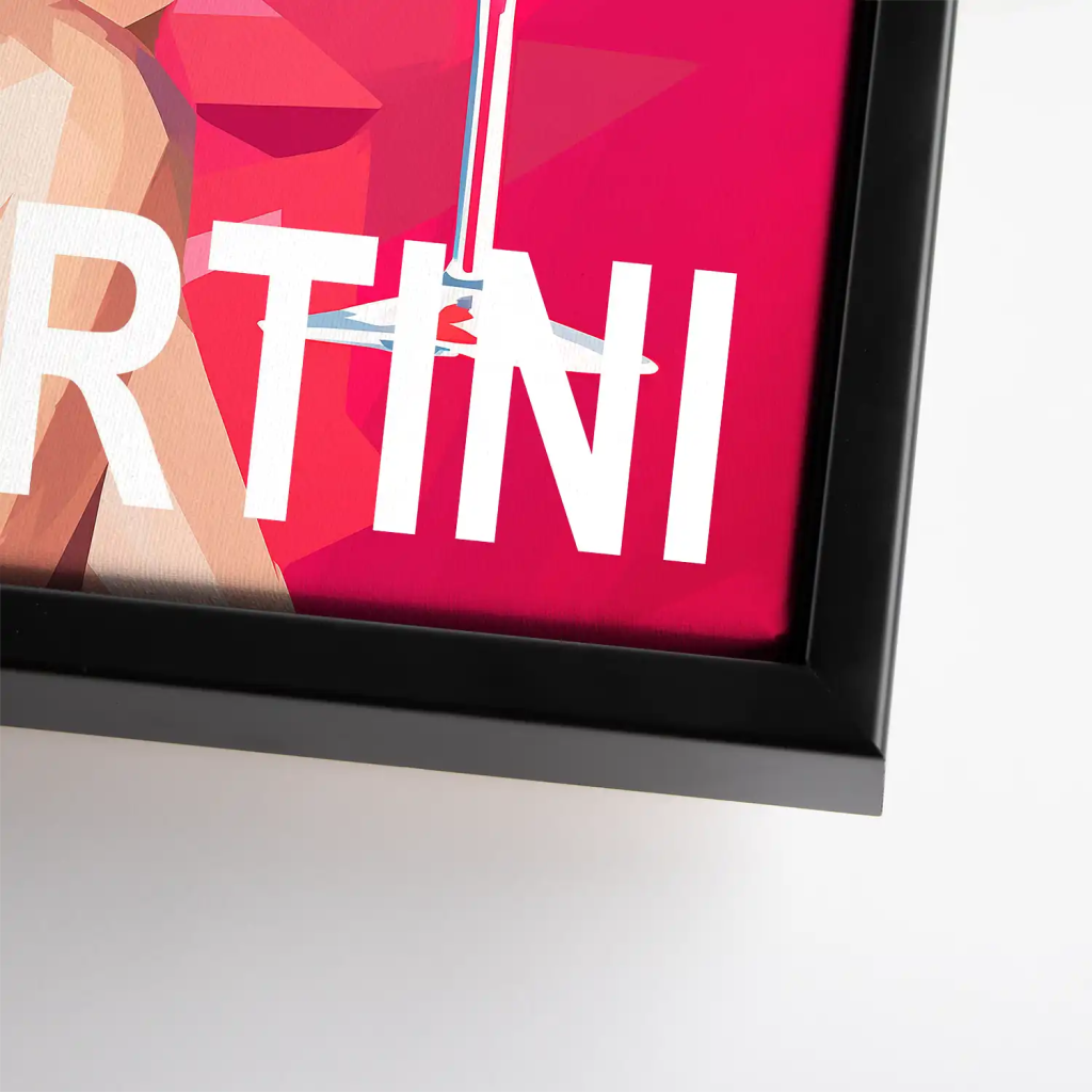 Martini Lifestyle Leinwand Bild INGALERIE