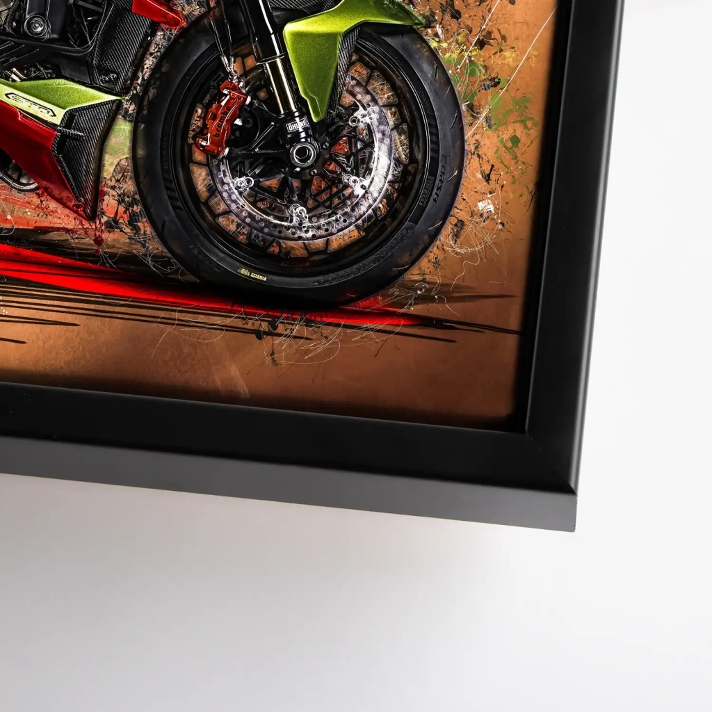 Ducati Streetfighter Lambo Leinwand Bild INGALERIE