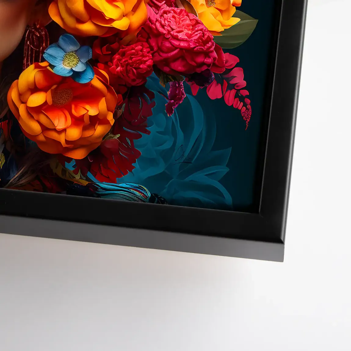 Floral Shades Leinwand Bild