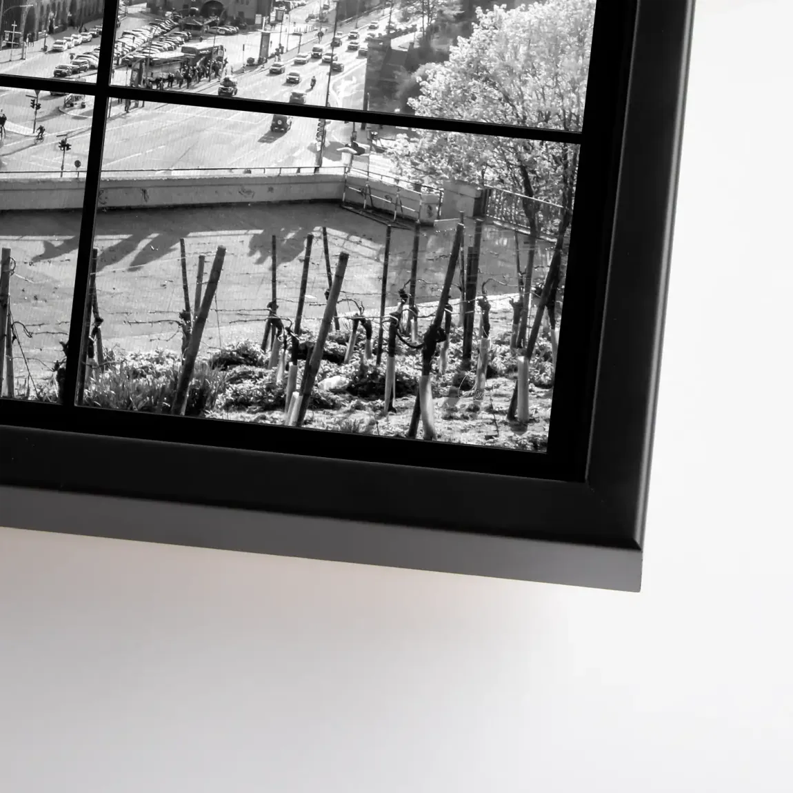 Hamburg Skyline Classic Leinwand Bild