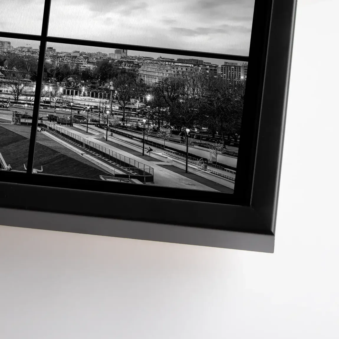 Paris Noir Leinwand Bild