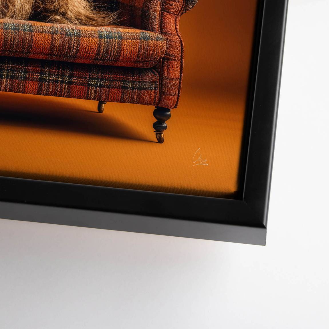 Highland Lounge Leinwand Bild