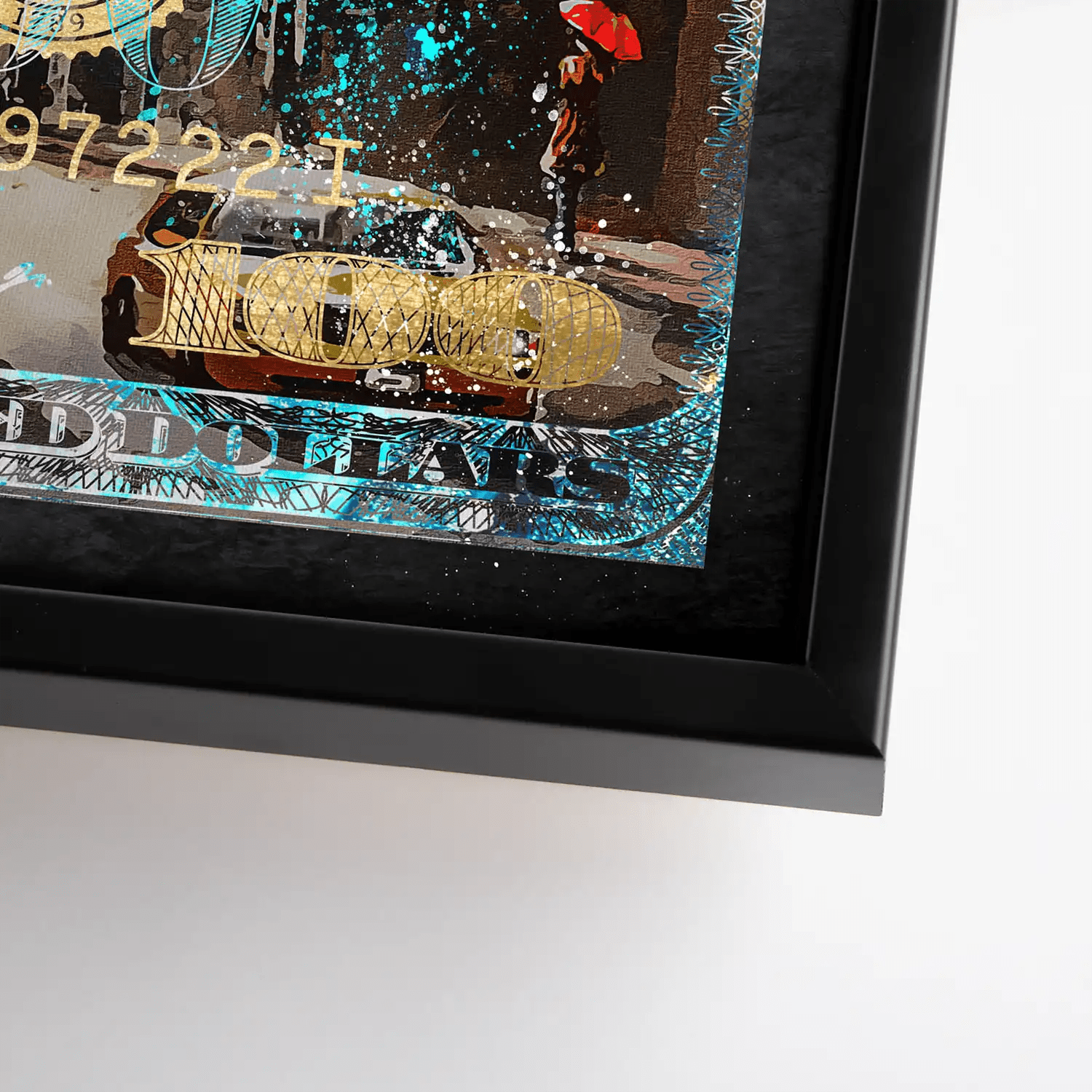 Dollar Stier NY Rules Leinwand Bild INGALERIE