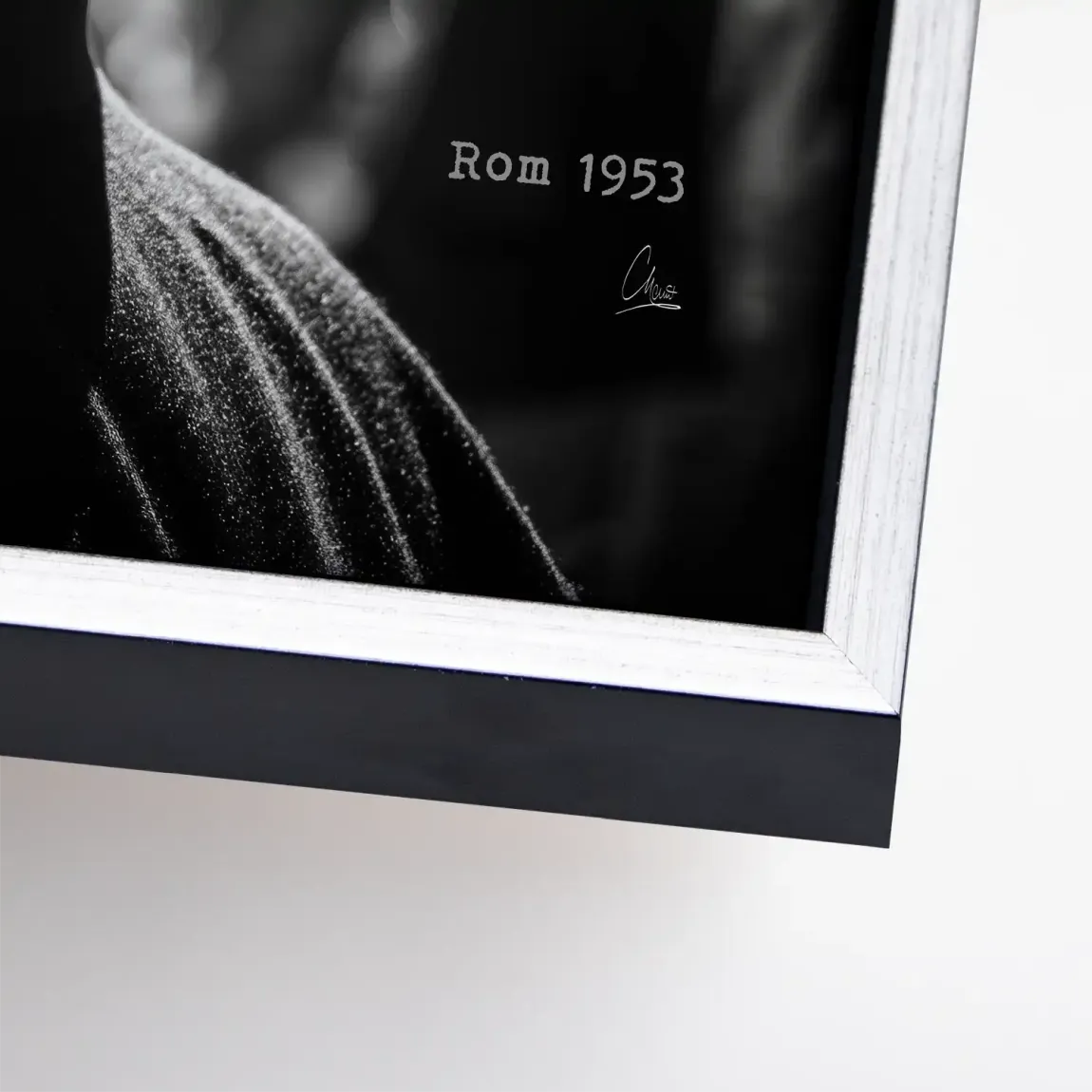 Audrey Hepburn Roma Leinwand Bild