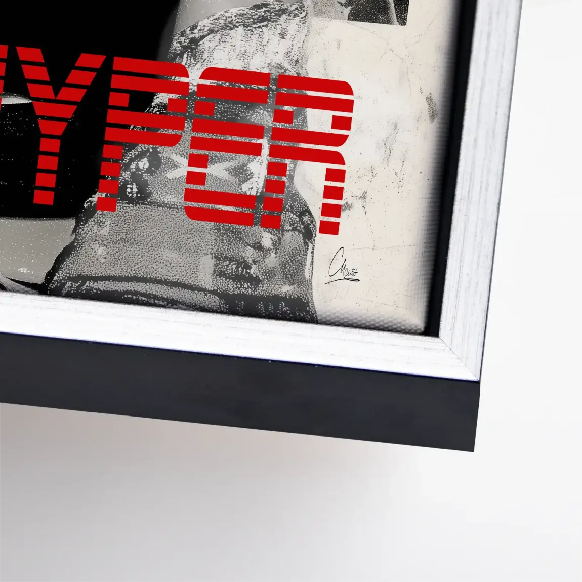 Hyper Hyper Leinwand Bild