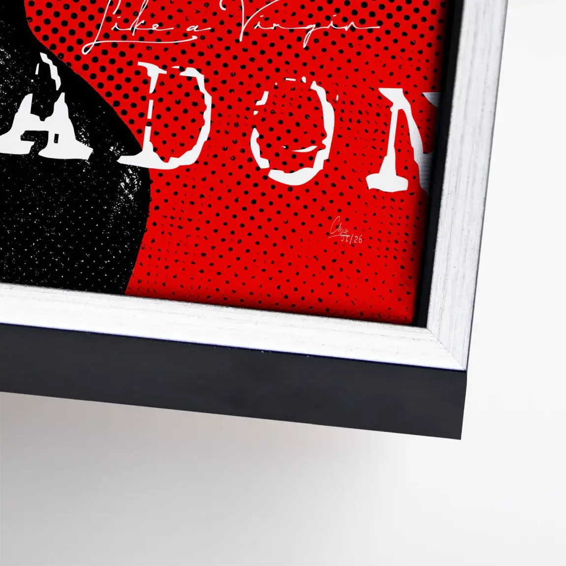 Rebel Madonna Leinwand Bild