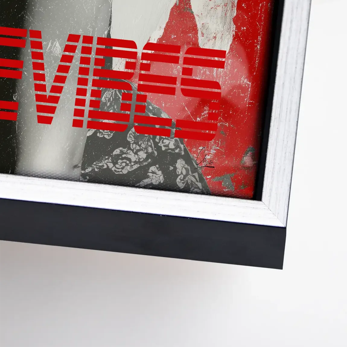 Hardcore Vibes Leinwand Bild