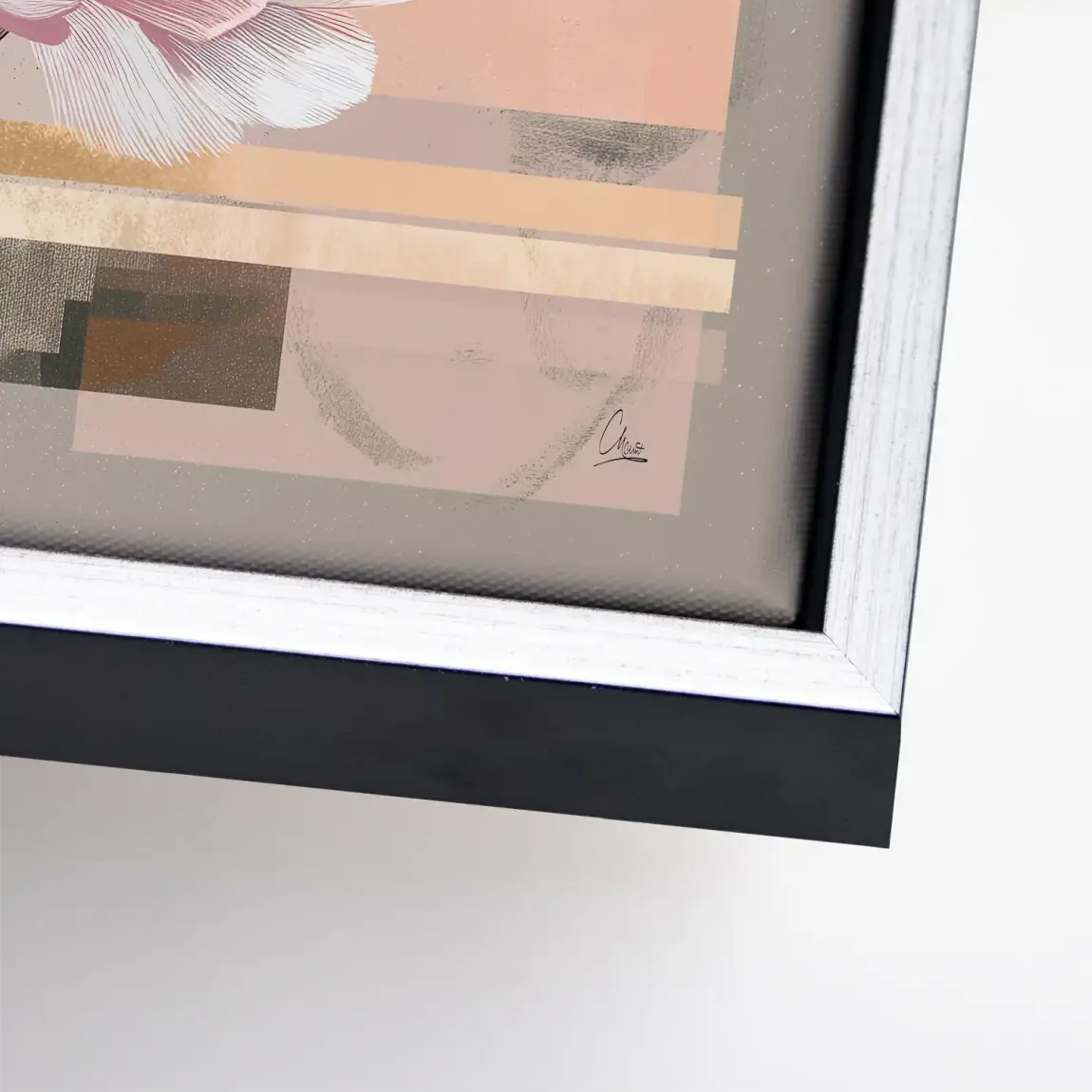 Soft Bloom Leinwand Bild