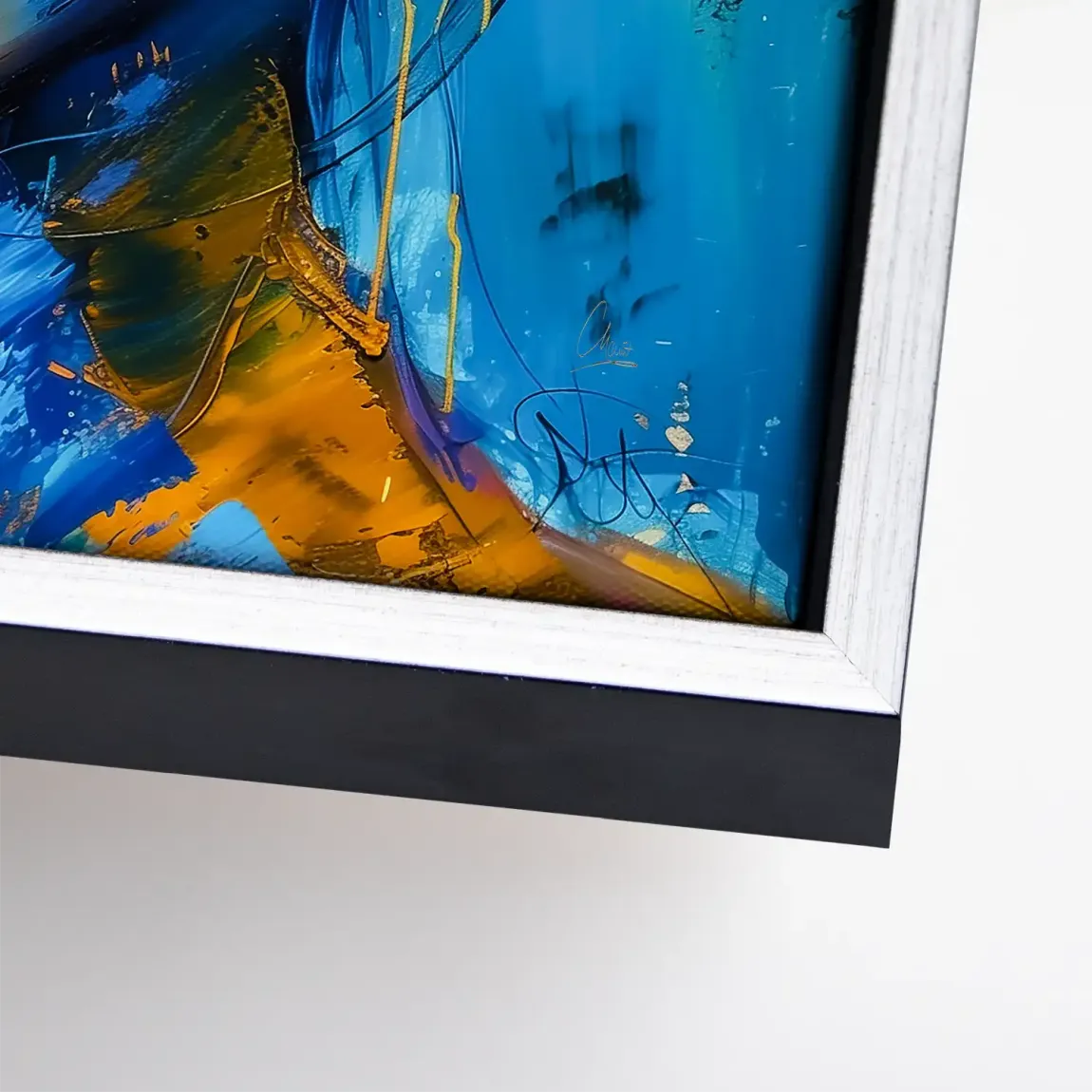 Golden Shade Leinwand Bild