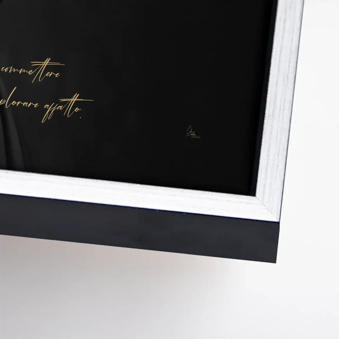 Sophia Zitat Leinwand Bild