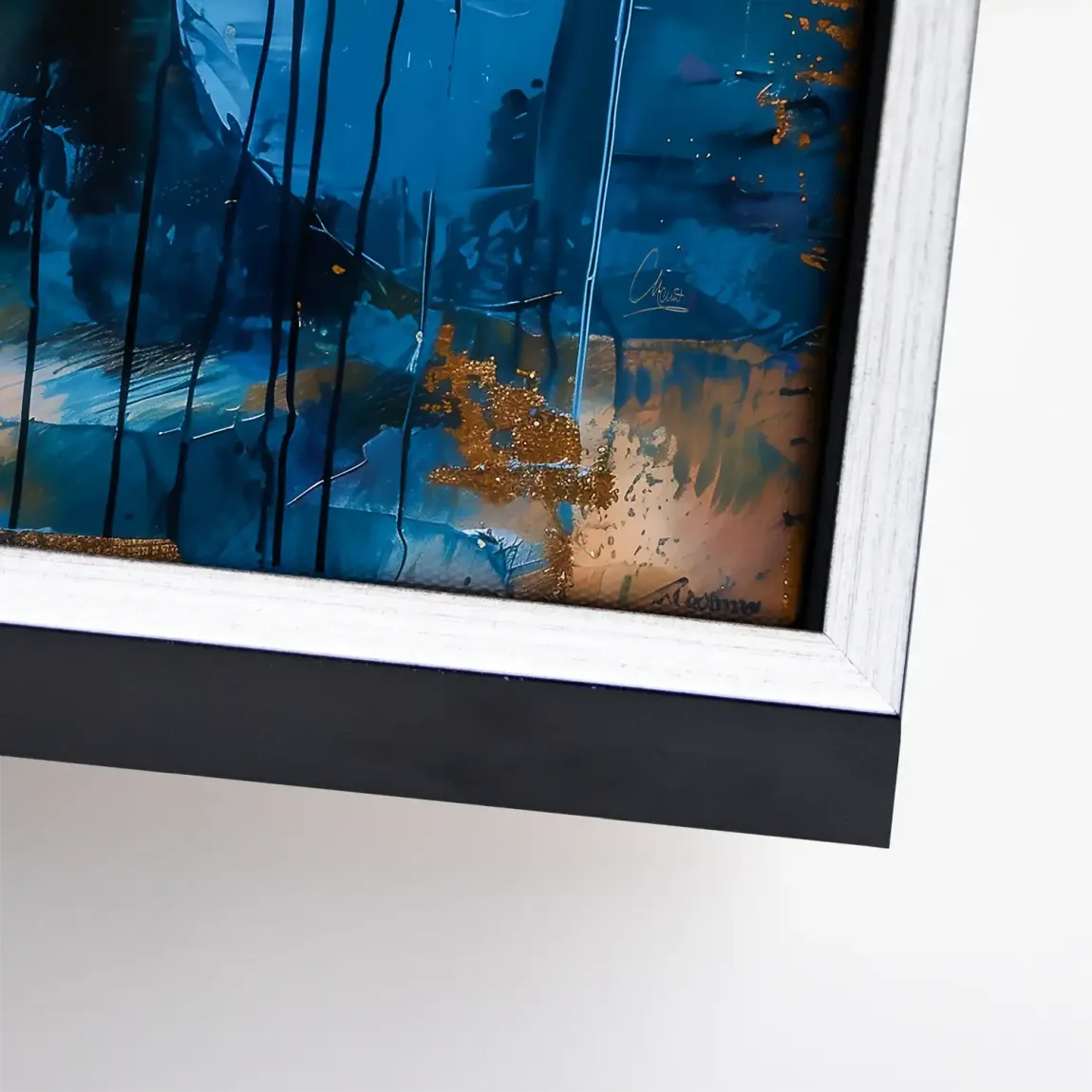 Blue Mystery Leinwand Bild