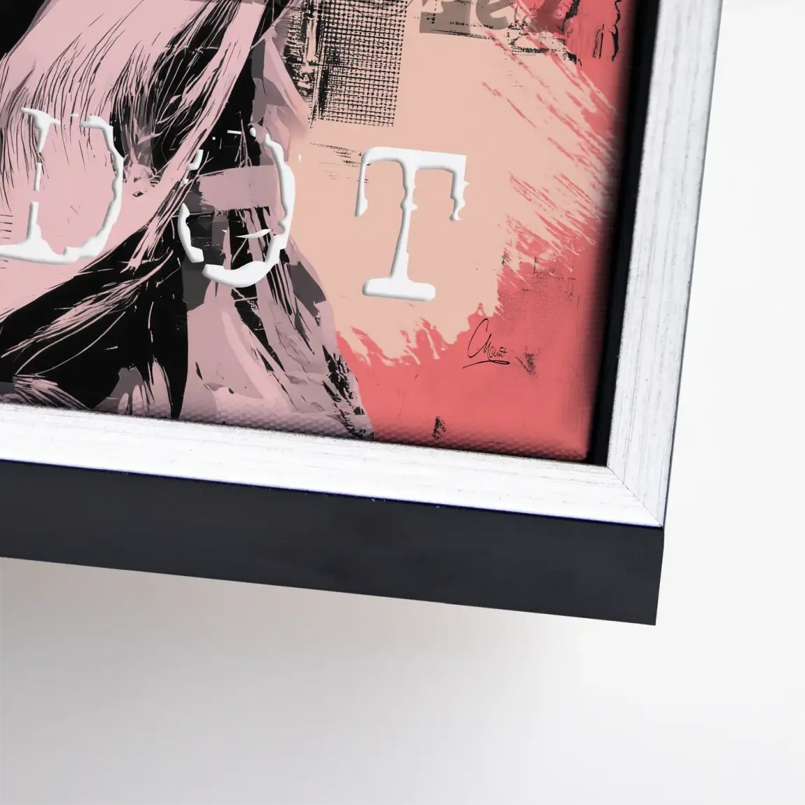Bardot Chanel Art Leinwand Bild
