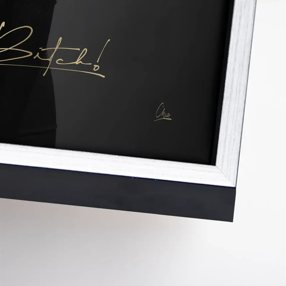 Monroe Life is a Bitch Leinwand Bild