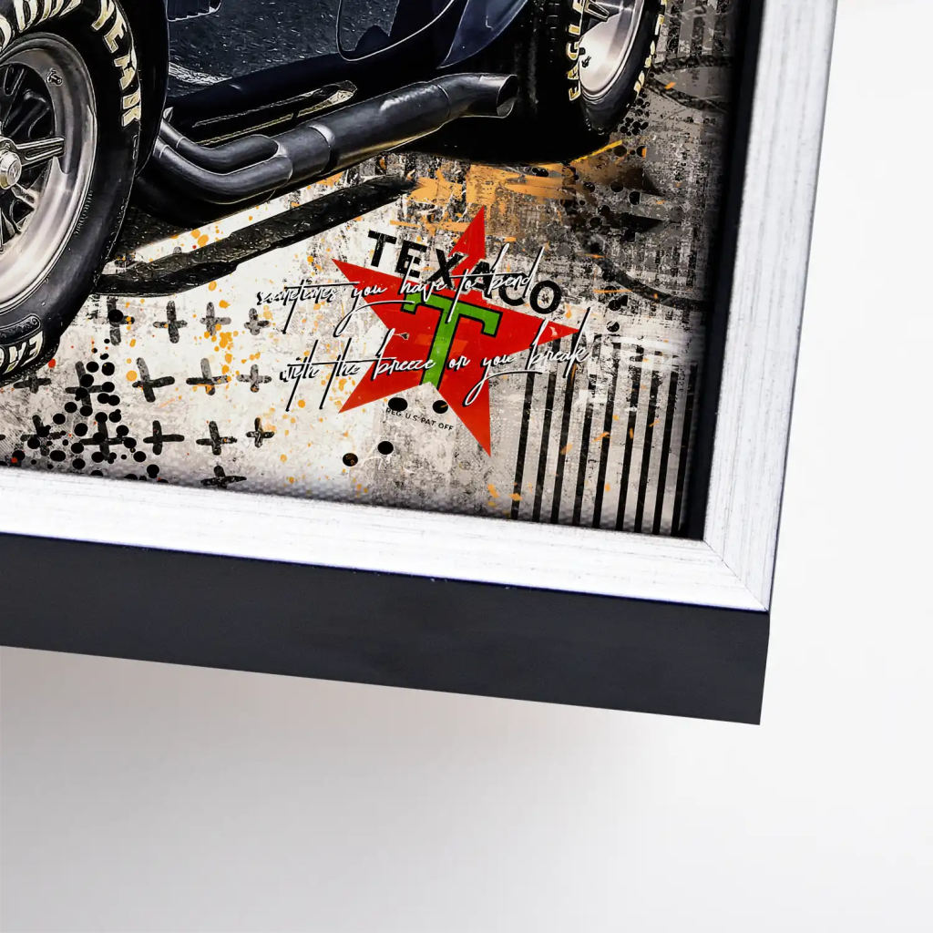 Steve AC Cobra Pop Art Leinwand Bild INGALERIE
