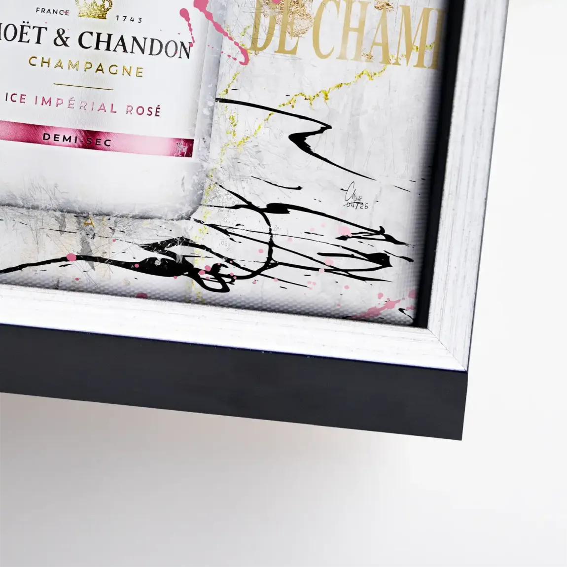 Champagner Glam Leinwand Bild