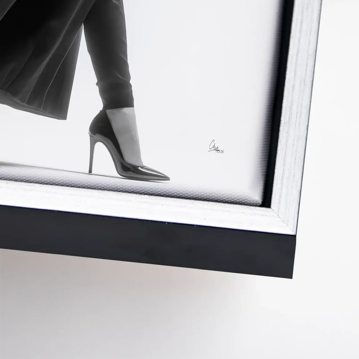 Nonne Couture Leinwand Bild