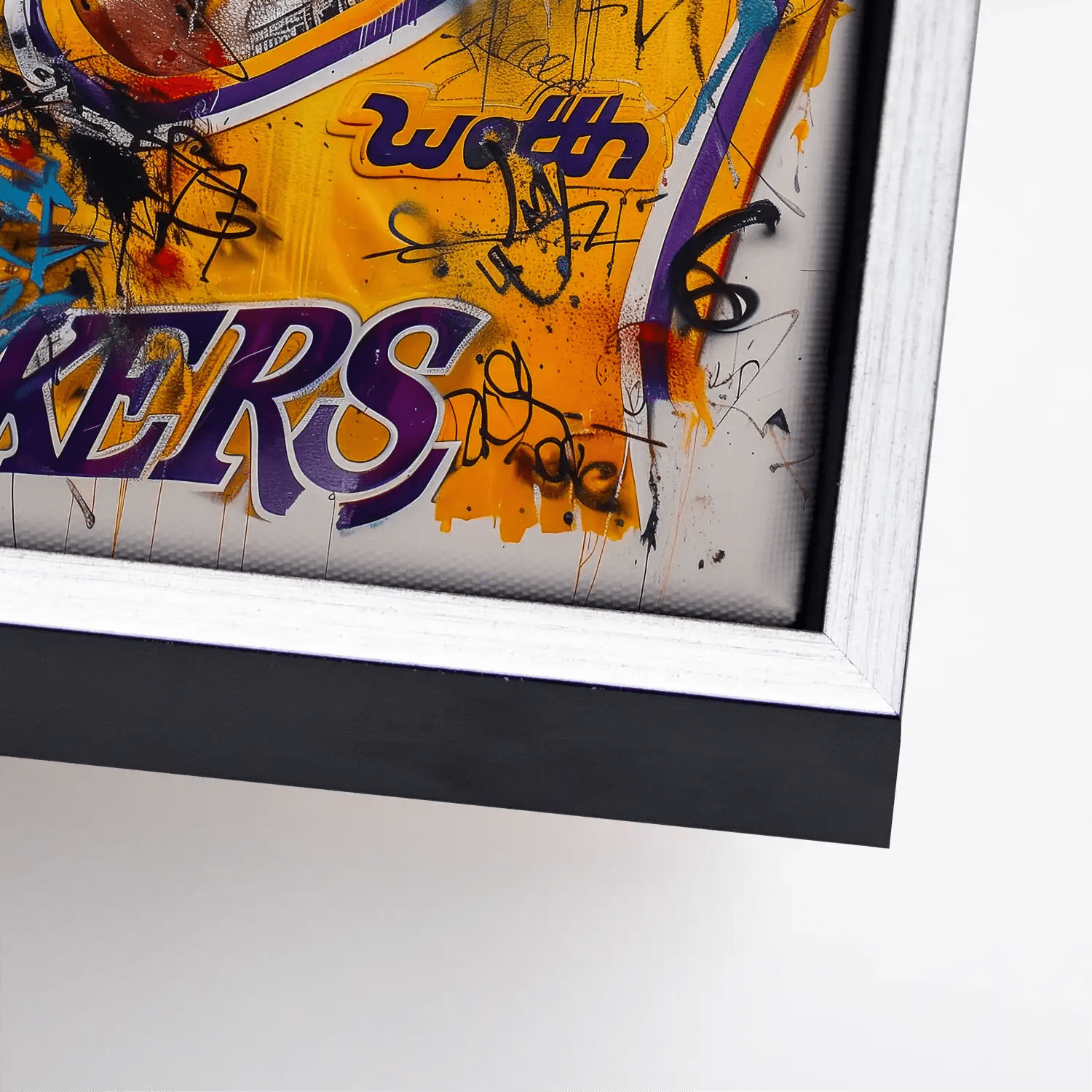 Kobe Basketball Street Art Leinwand Bild INGALERIE