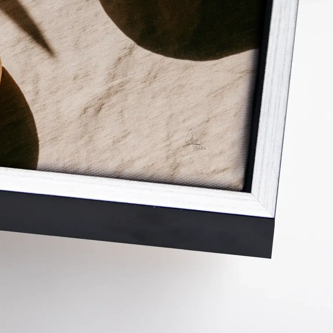 Goldene Zitronen Leinwand Bild