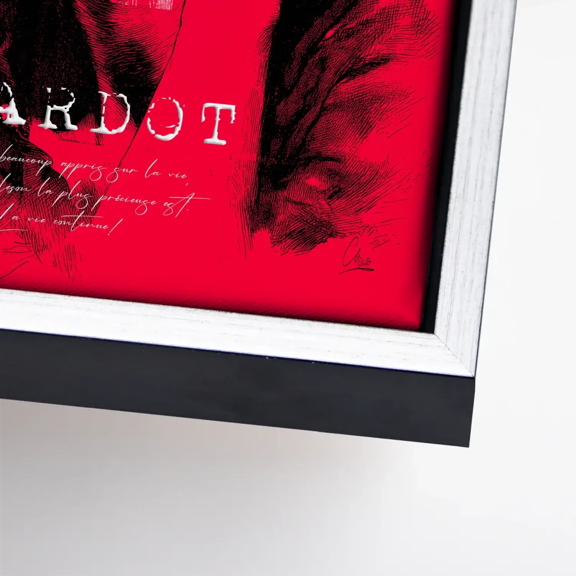 Bardot St Tropez Leinwand Bild