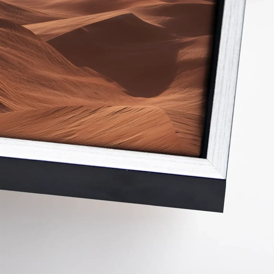 Goldene Wüste Leinwand Bild